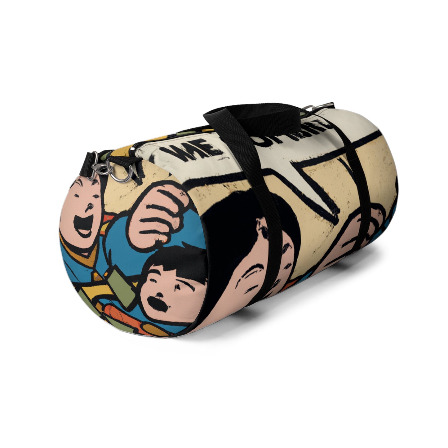 Gabrielle de la Roi, Luxury Bagsmith of Paris - Comic Book Duffel Bag