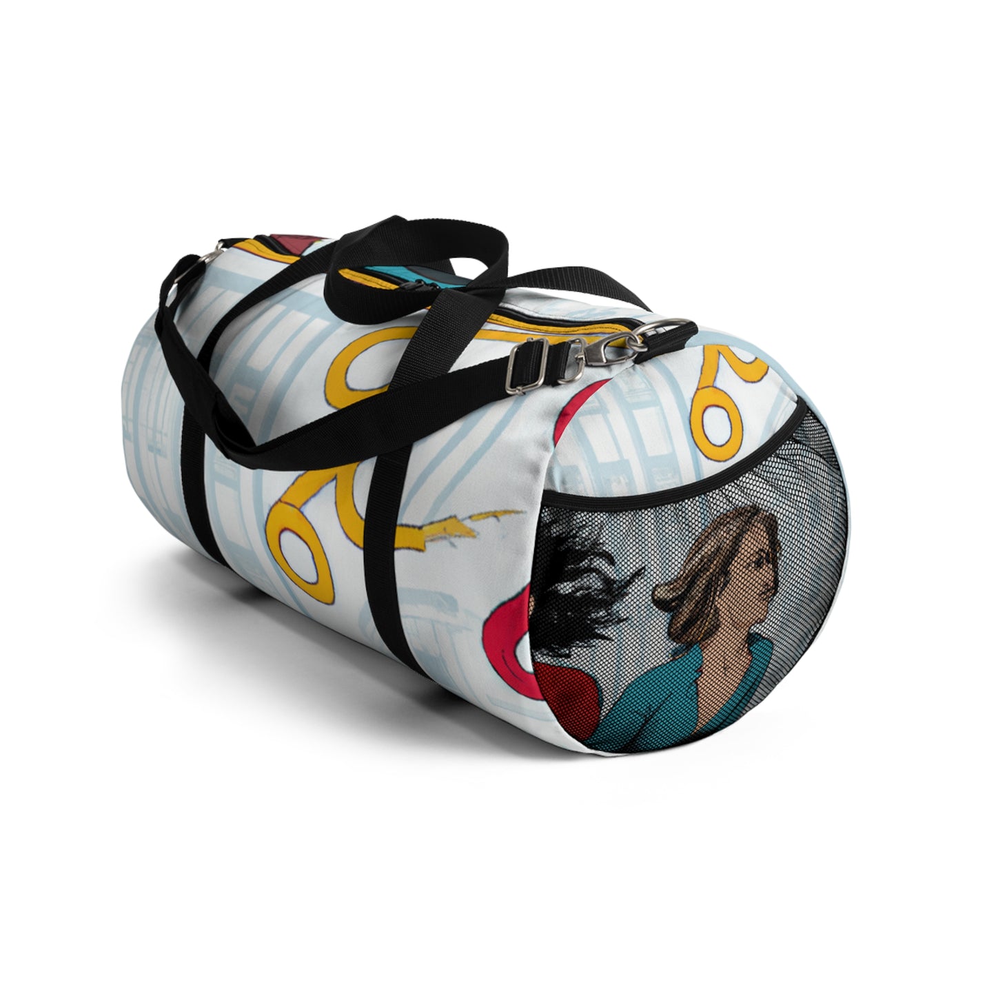 Austen Prudence Luxury Designs - Comic Book Duffel Bag