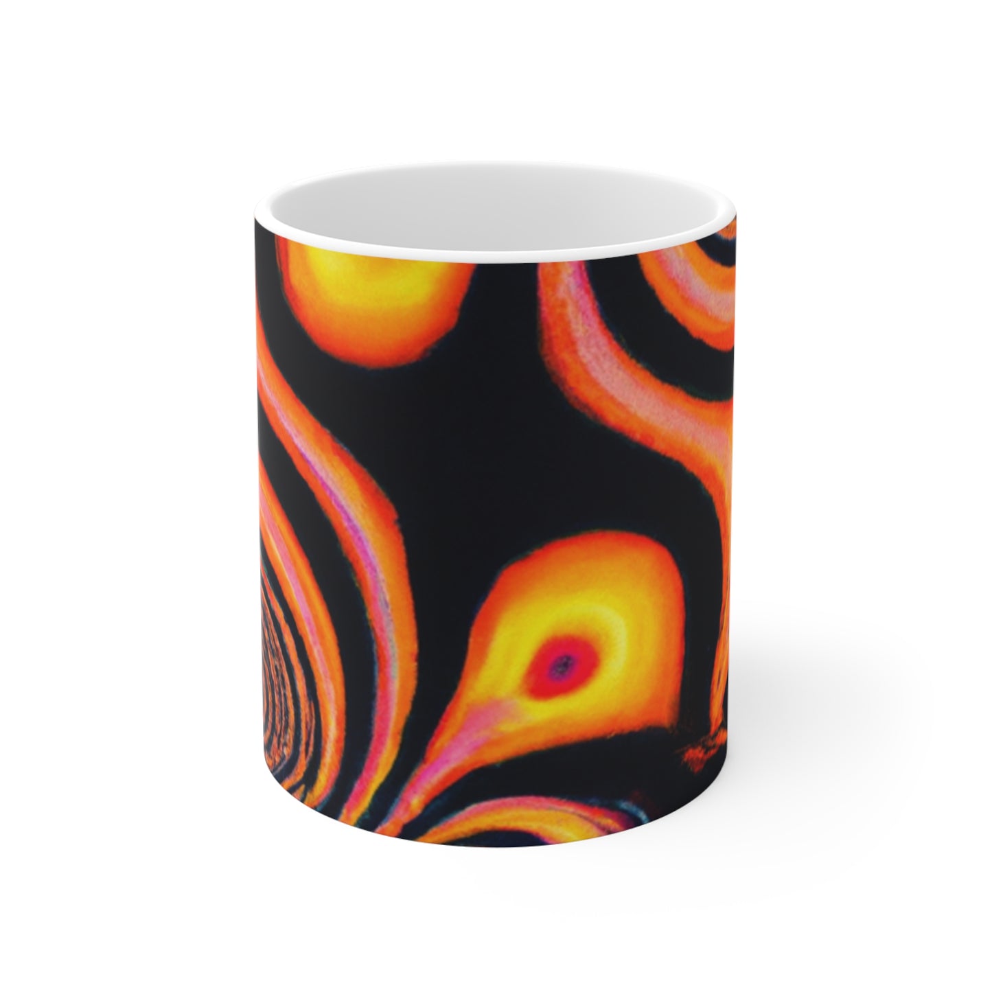 Jack's Supreme Coffeeworks - Psychedelic Coffee Cup Mug 11 Ounce