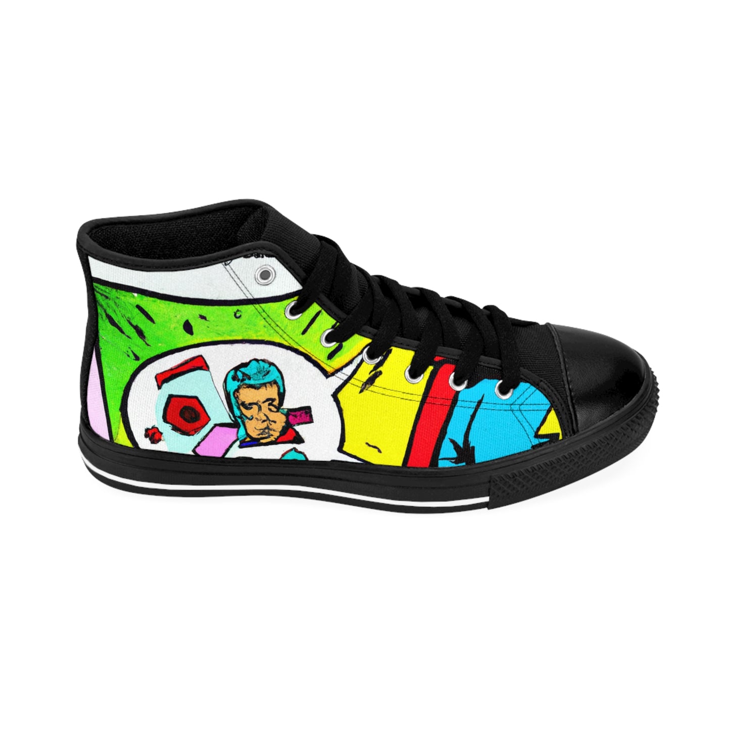 .

Giles de la Fashon - Comic Book Hi Tops