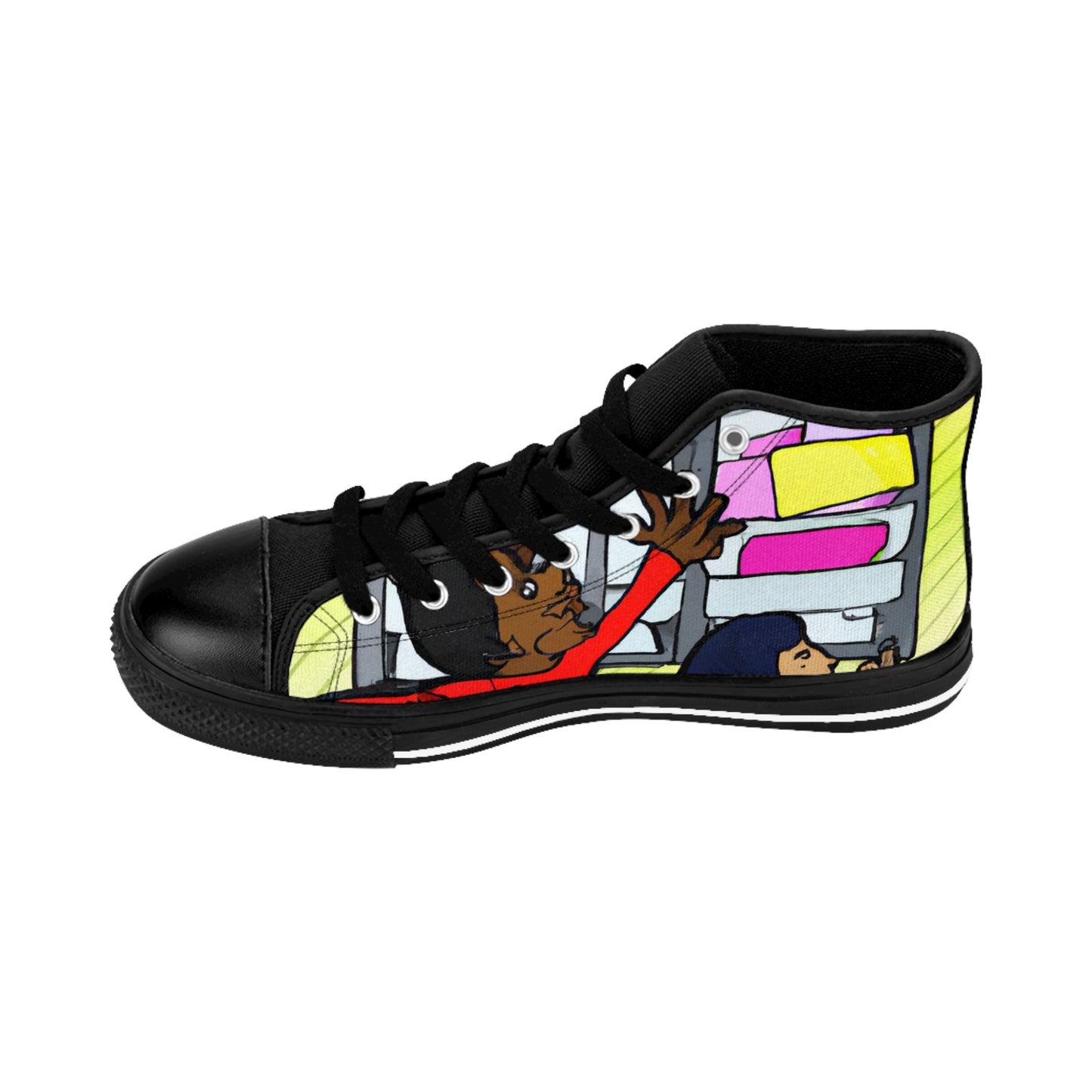 .

Aldwyn the Artisan Shoemaker - Comic Book Hi Tops