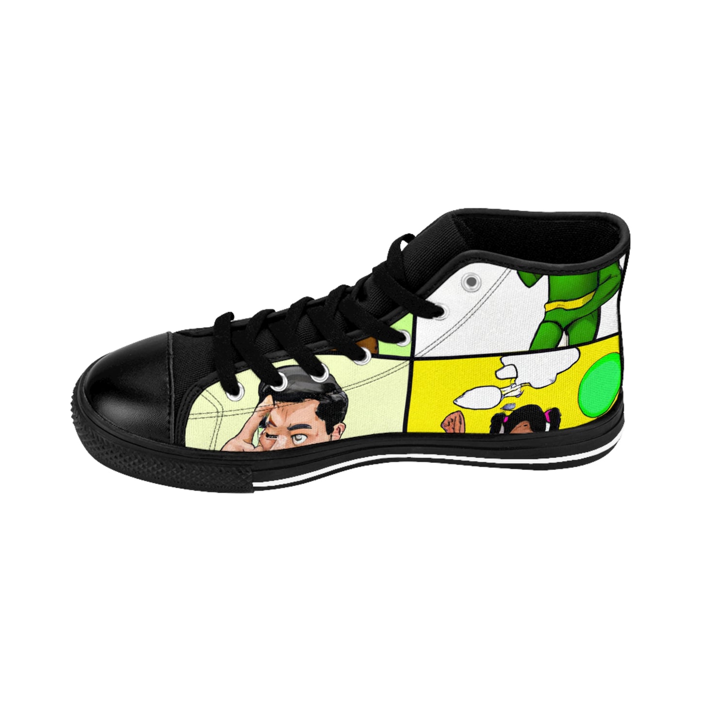 .

Rofeyya de Luca - Comic Book Hi Tops