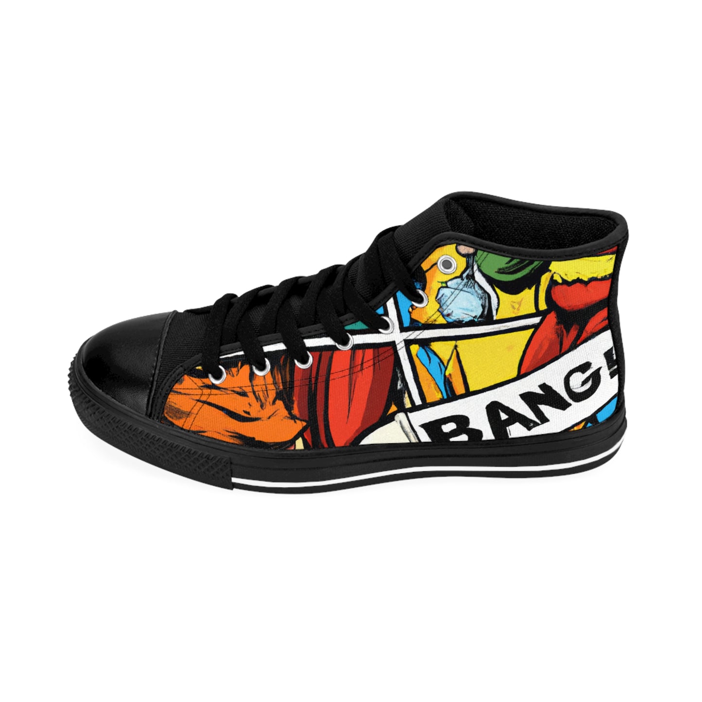 Hroald the Shoemaker - Comic Book Hi Tops