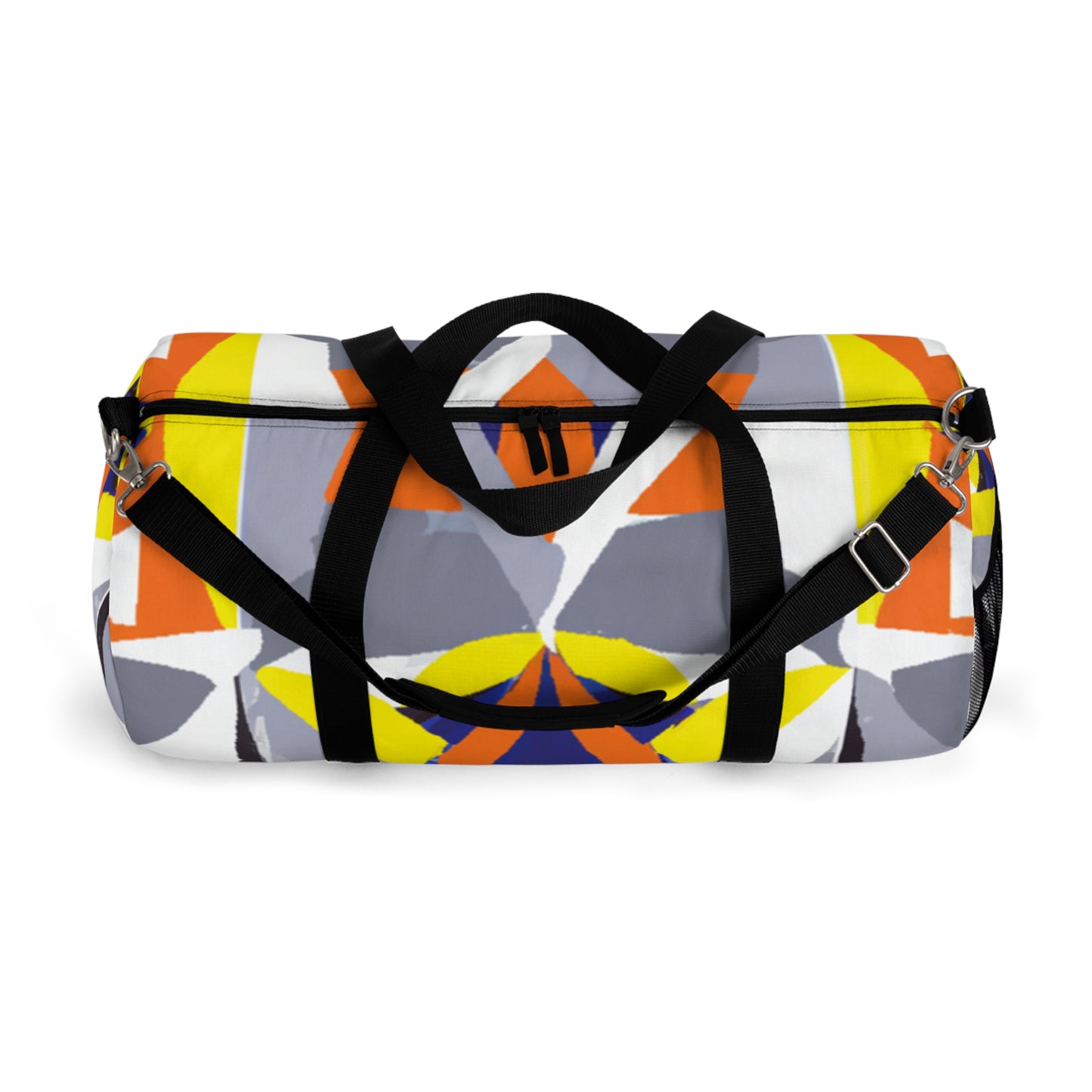 Jane Mathson - Geometric Pattern Duffel Travel Gym Luggage Bag