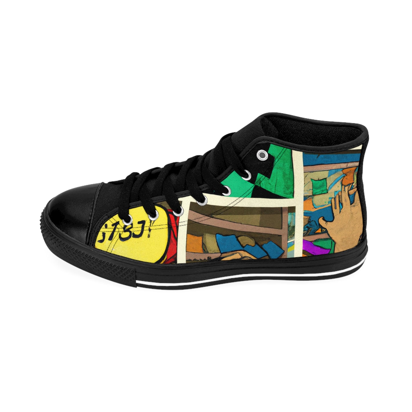 Edrik the Shoemaker - Comic Book Hi Tops