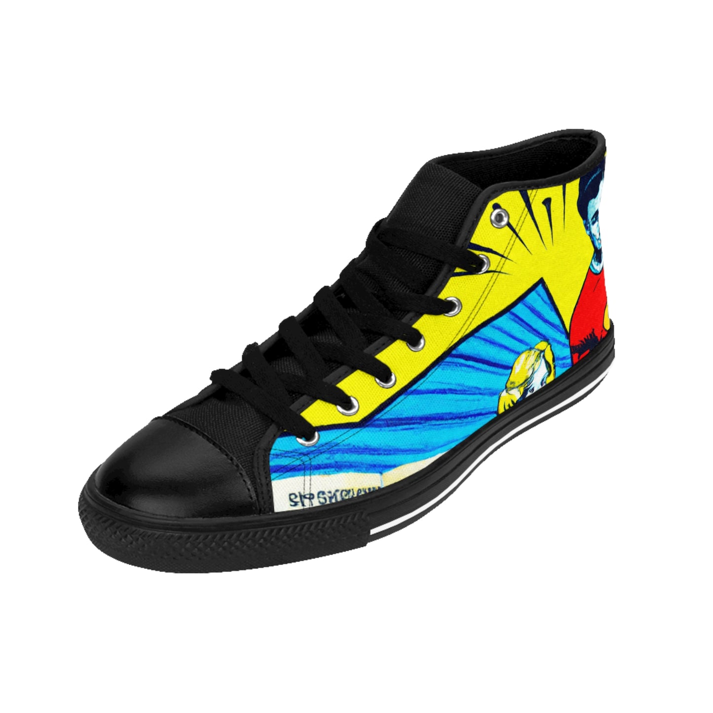 .

Hildegard Shoe-smith - Comic Book Hi Tops