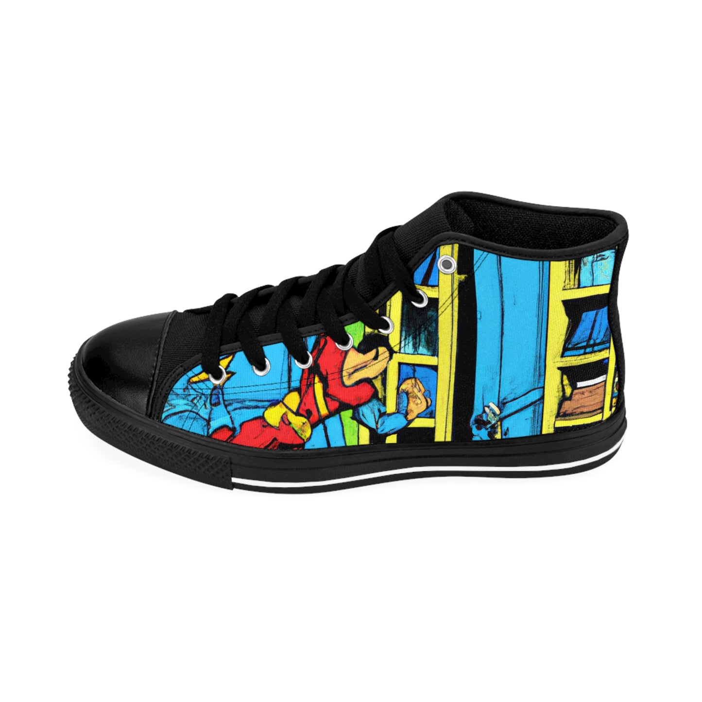 Ferolle the Furrier - Comic Book Hi Tops