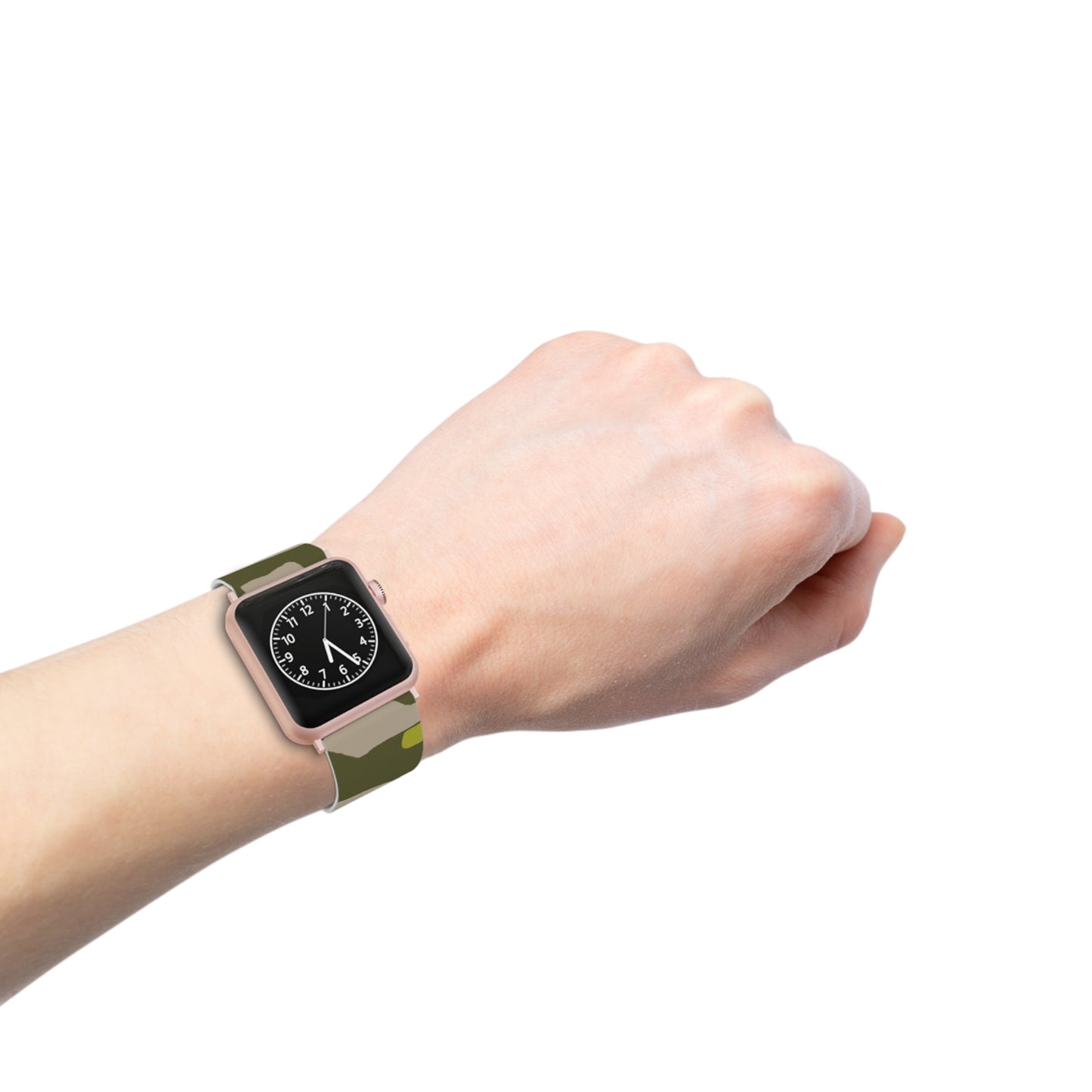 Tobias Huntley - Camouflage Apple Wrist Watch Band