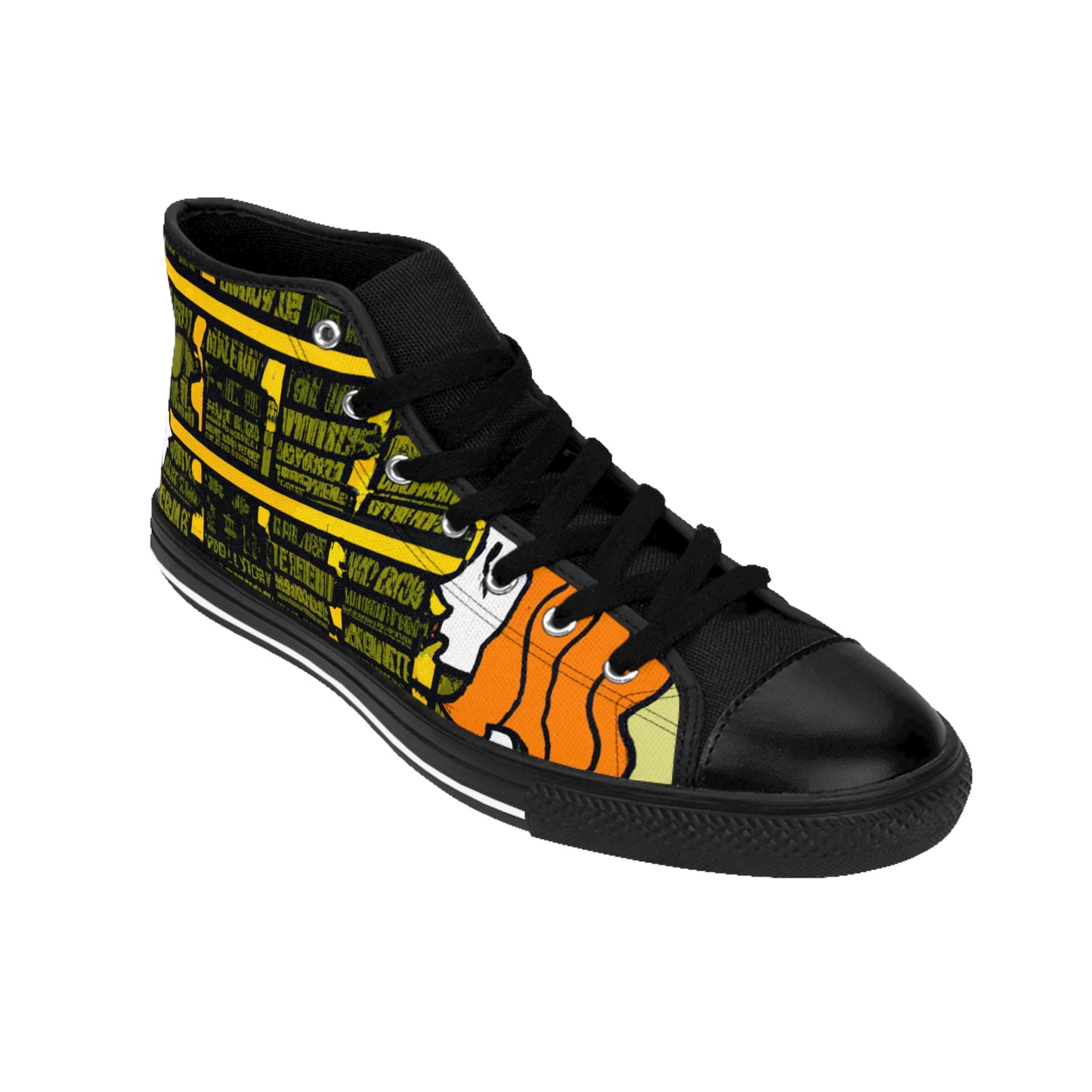 Fridleif the Footwear Forge - Comic Book Hi Tops