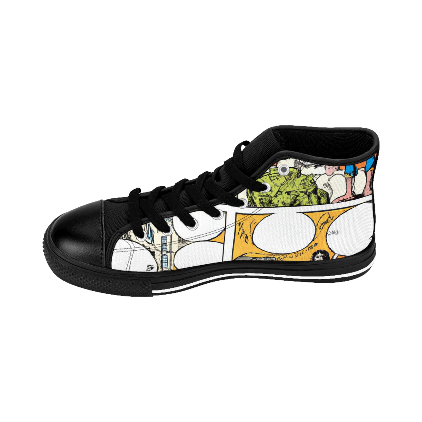 .

Hildebert the Shoemaker - Comic Book Hi Tops