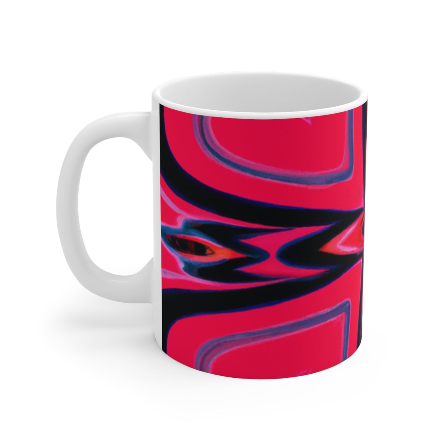 Fritzie's Brews - Psychedelic Coffee Cup Mug 11 Ounce