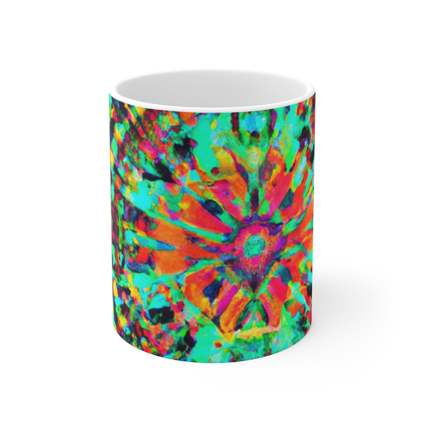 Cup of Joanna's Java - Psychedelic Coffee Cup Mug 11 Ounce