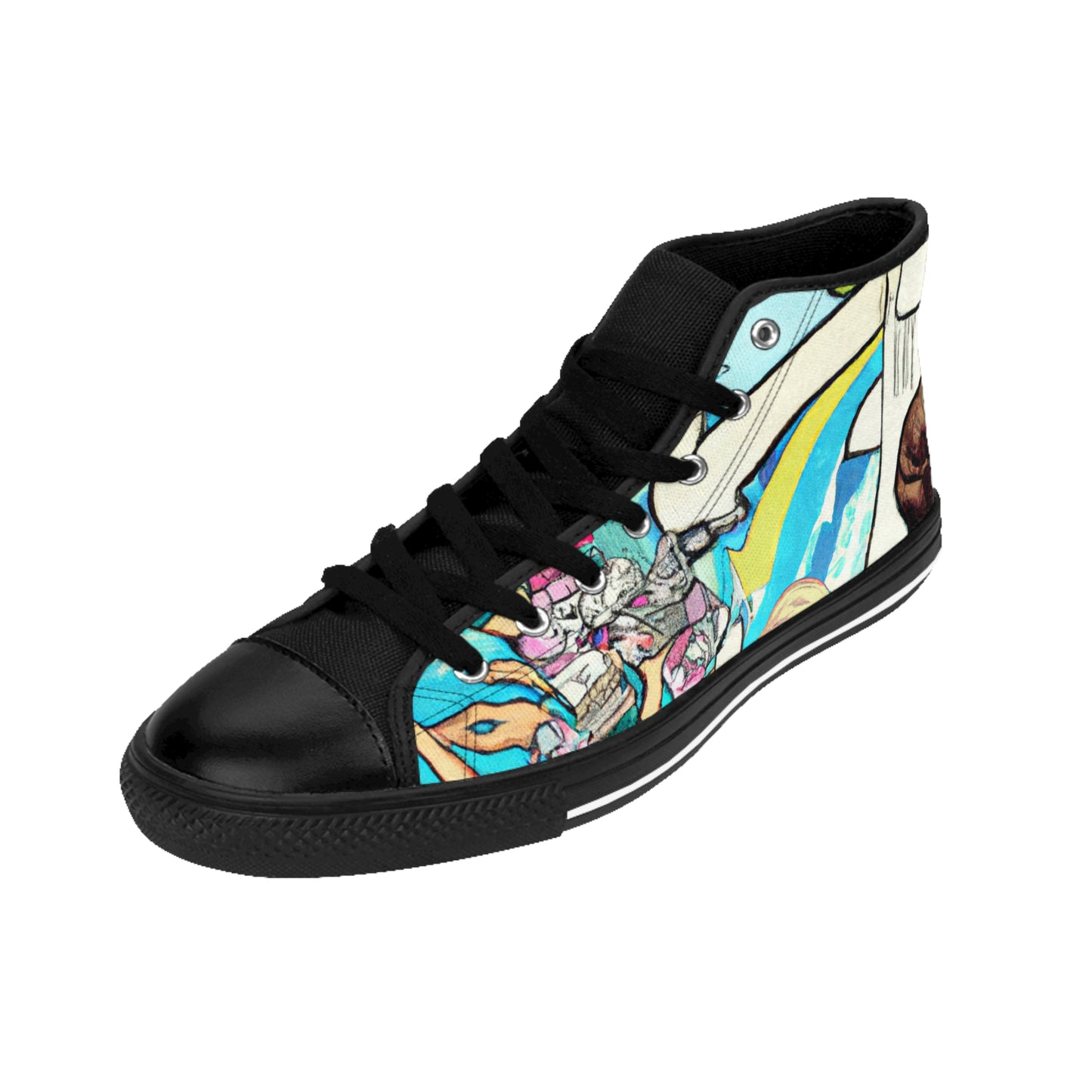 Sir Roger de Cypresswords - Comic Book Hi Tops