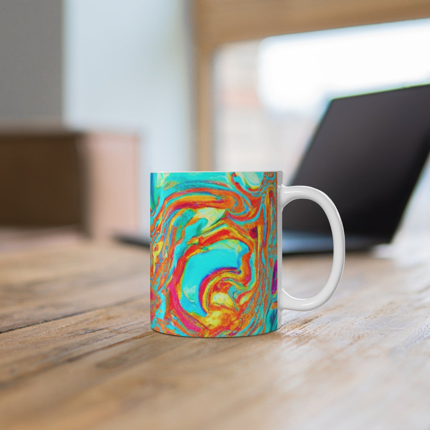 Ivan's Java - Psychedelic Coffee Cup Mug 11 Ounce