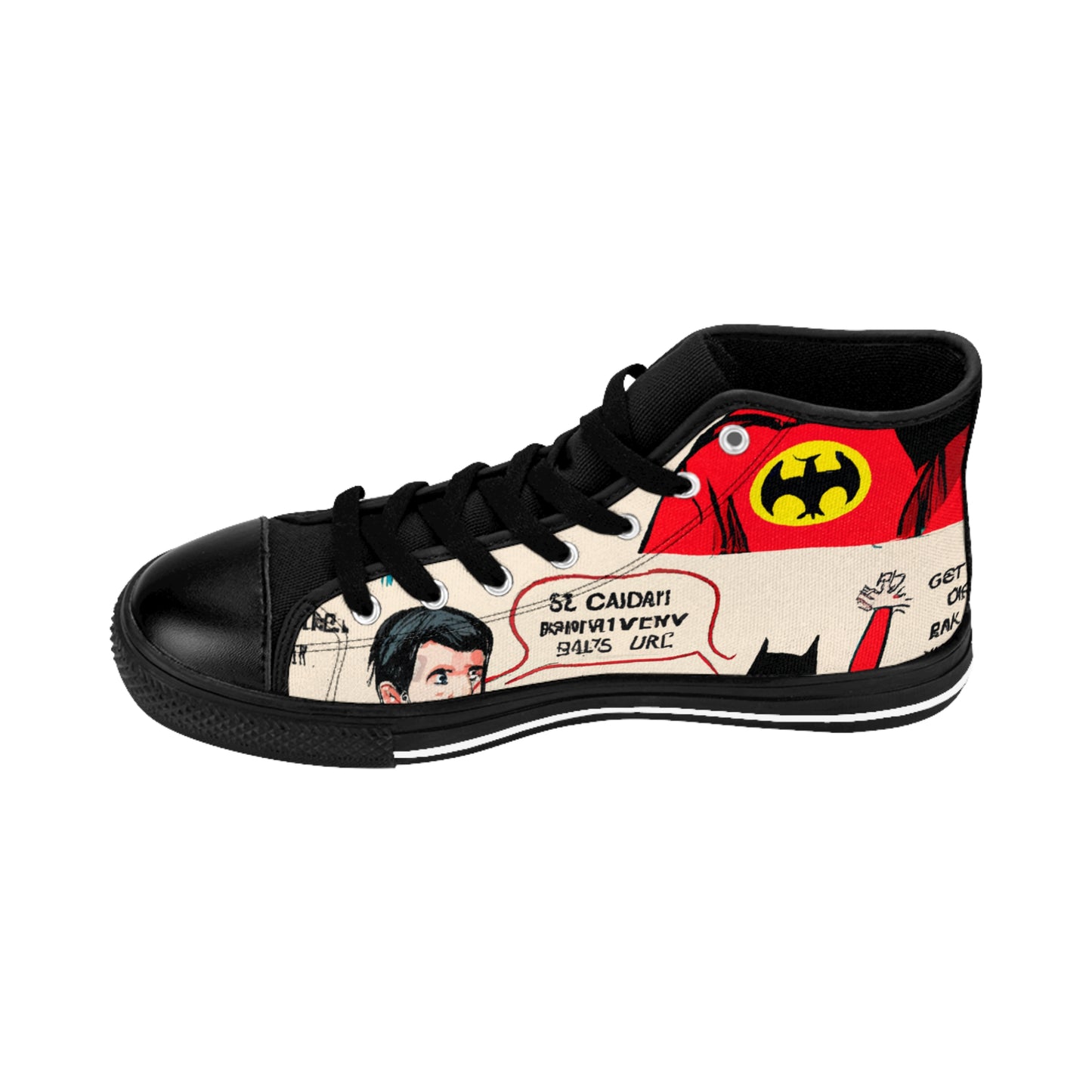 Sir Cleopatros of the Boot - Comic Book Hi Tops