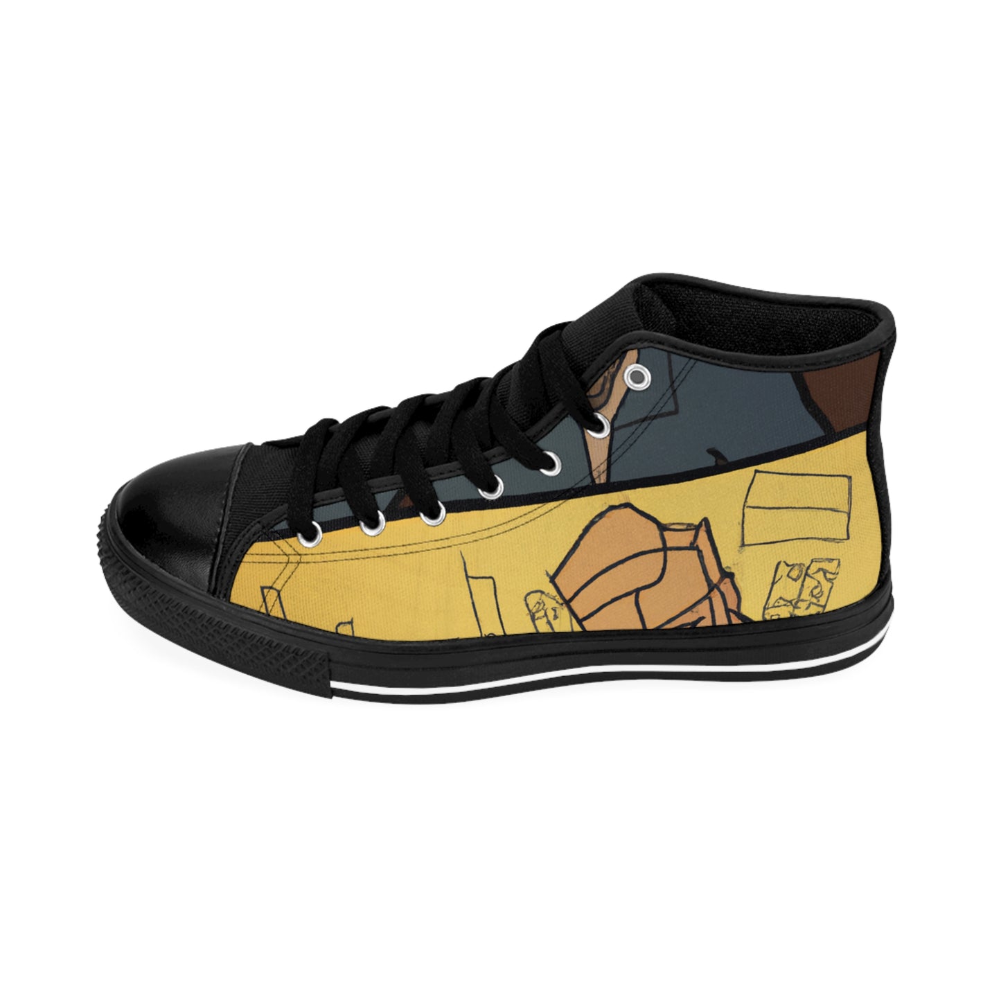 .

Samuela le Sacerdotese - Comic Book Hi Tops