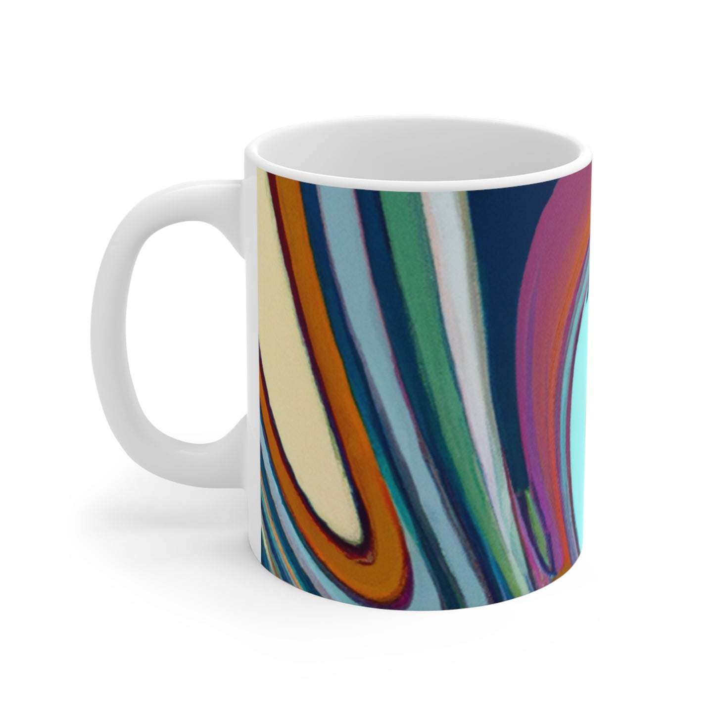 Java Dan's Coffee - Psychedelic Coffee Cup Mug 11 Ounce