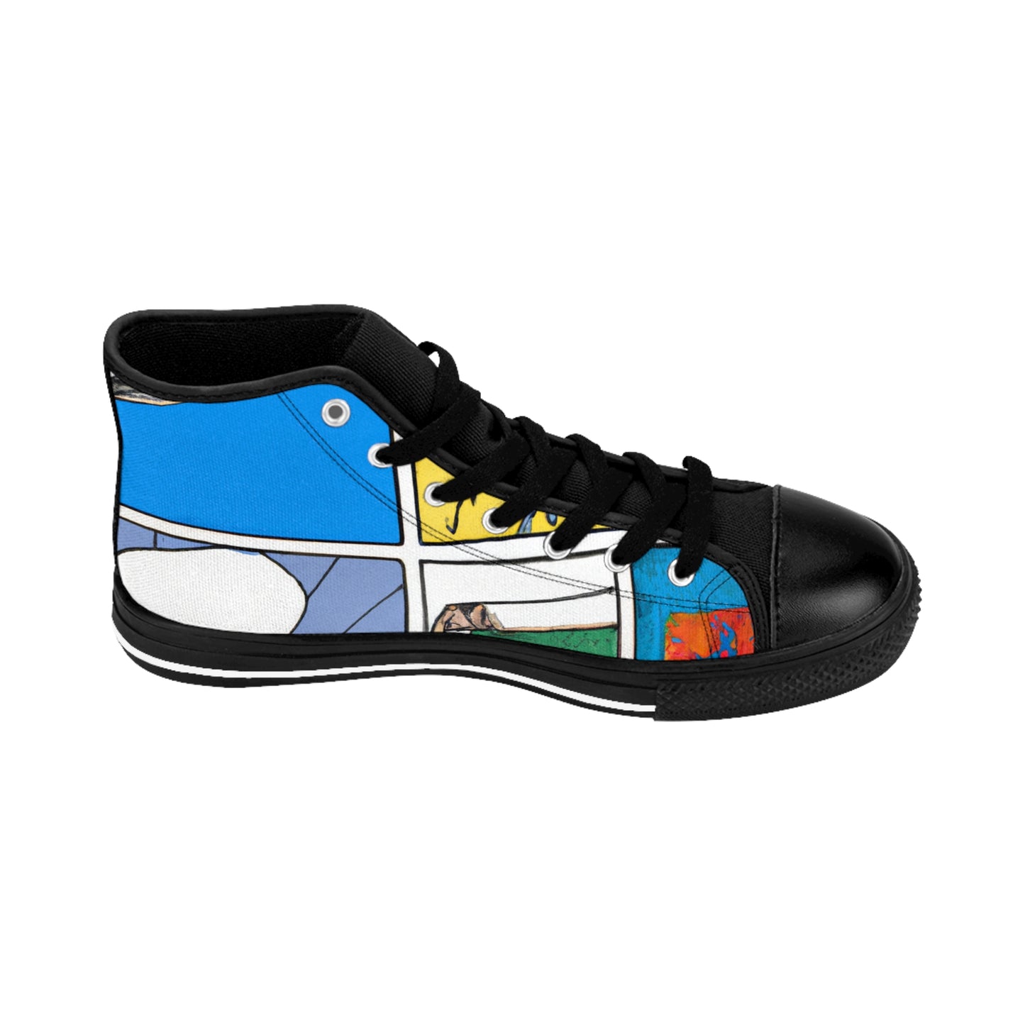 Nariko the Shoemaker - Comic Book Hi Tops