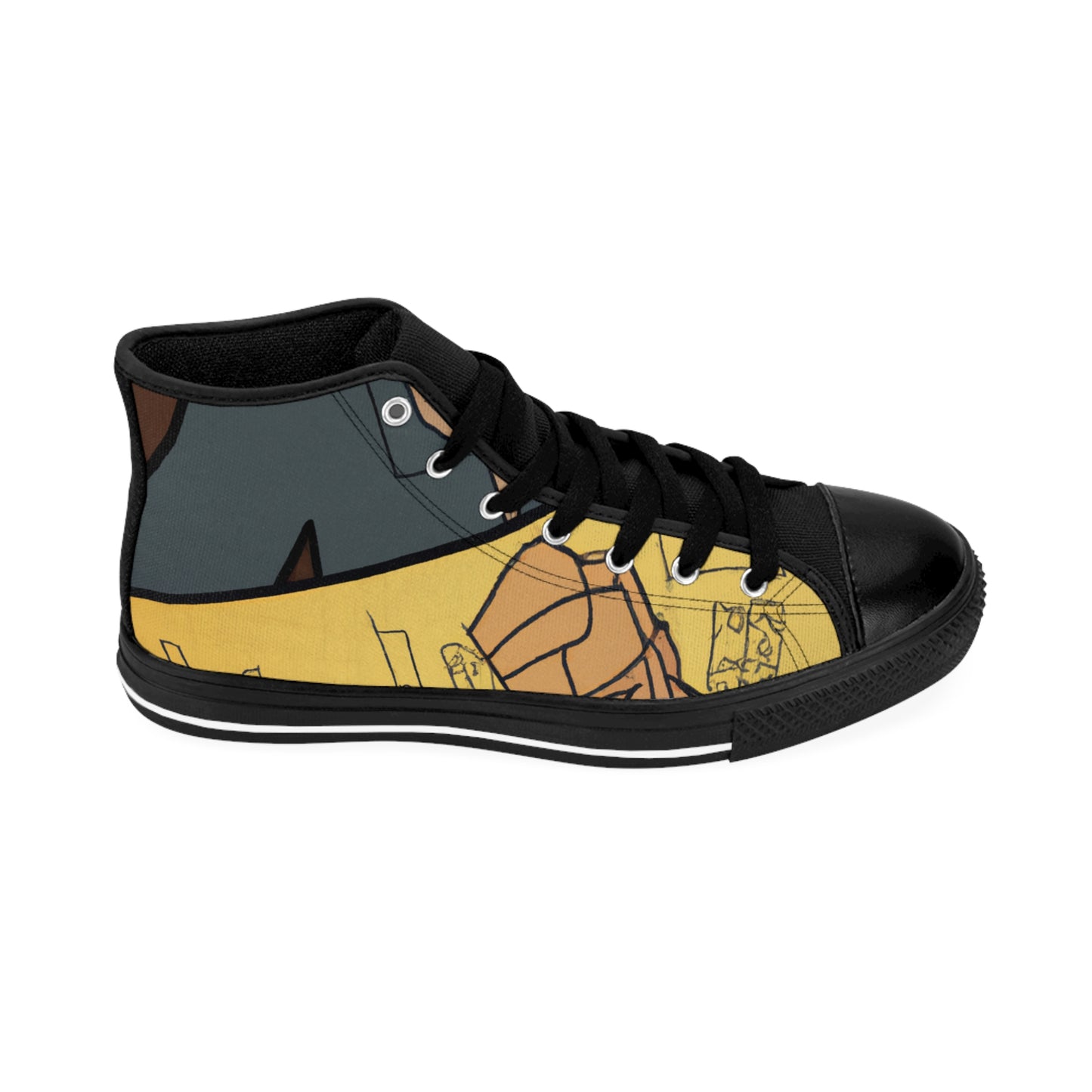 .

Samuela le Sacerdotese - Comic Book Hi Tops