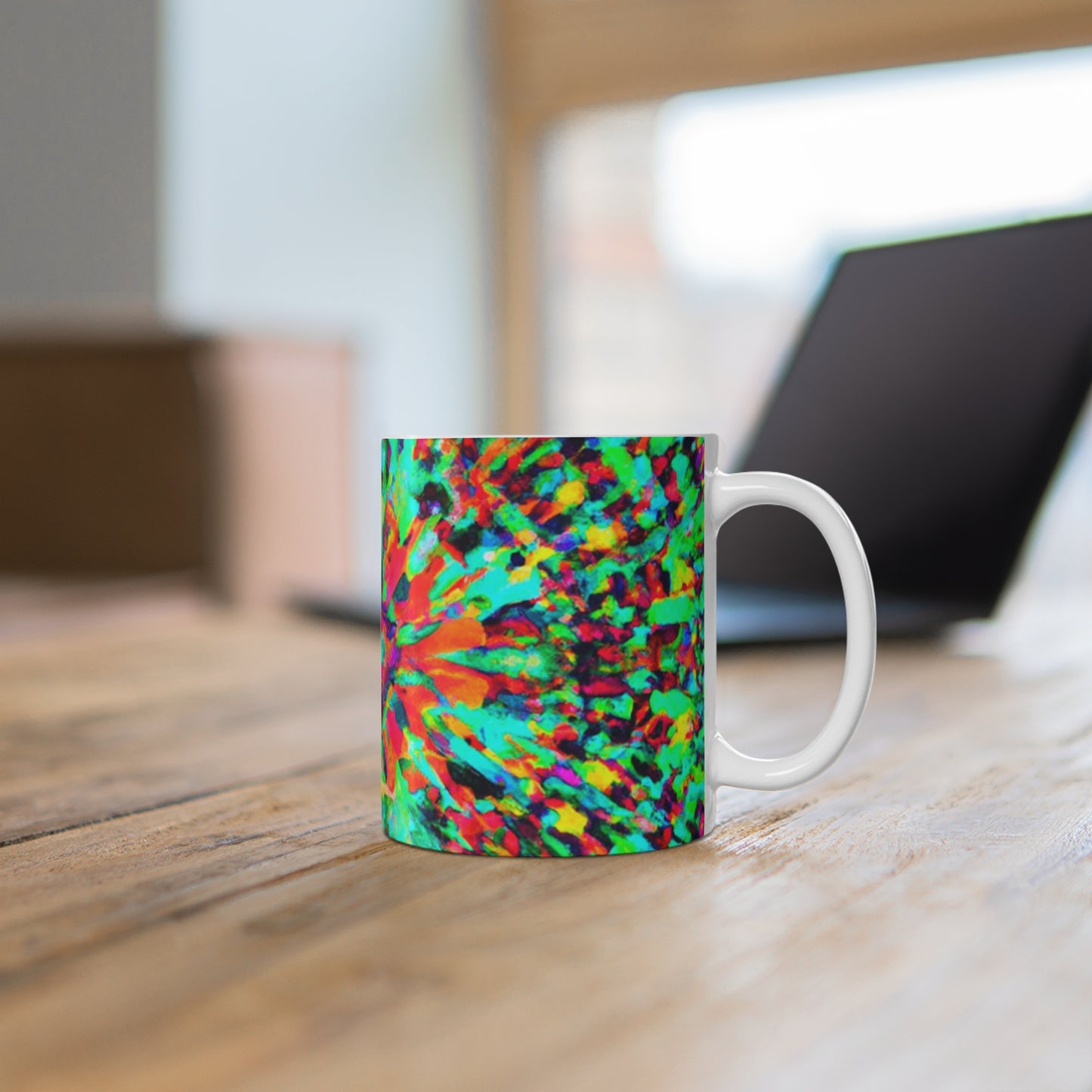 Cup of Joanna's Java - Psychedelic Coffee Cup Mug 11 Ounce