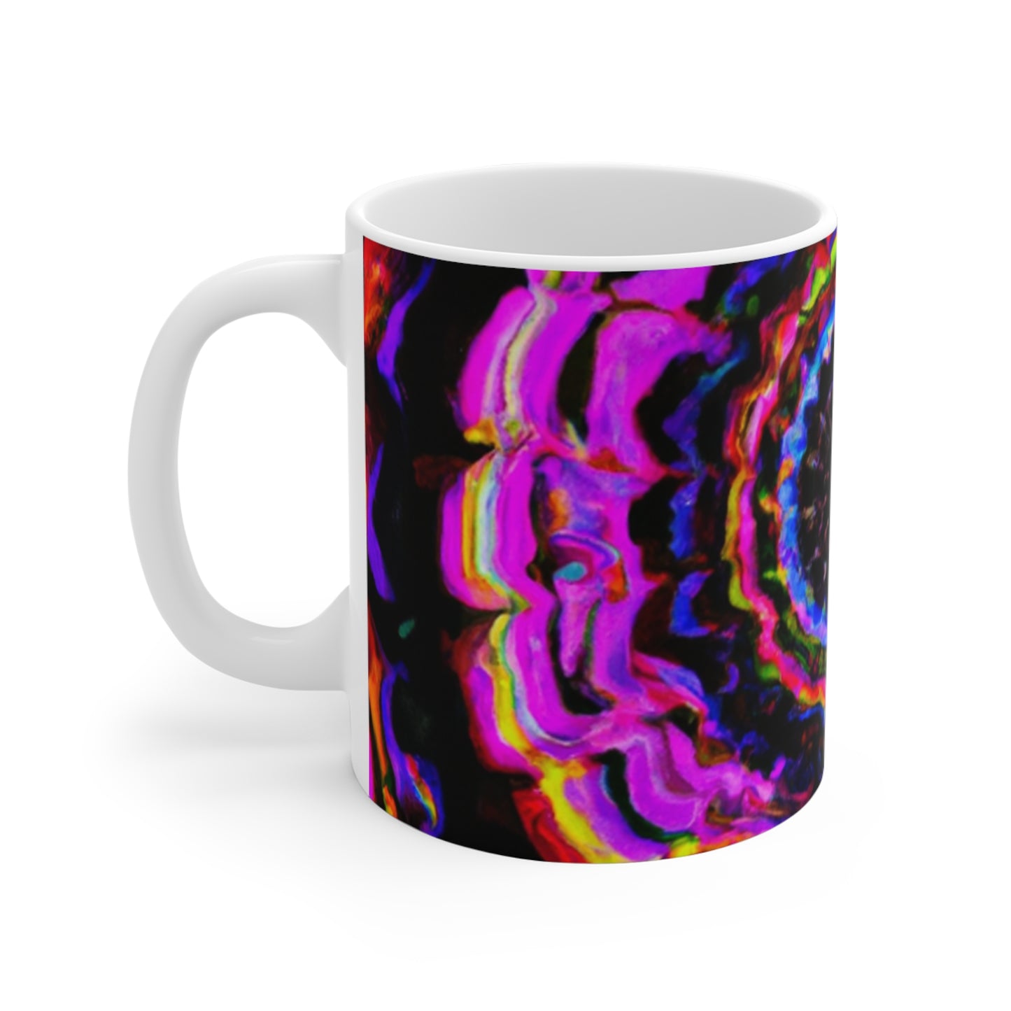 Tilda's Gourmet Java - Psychedelic Coffee Cup Mug 11 Ounce