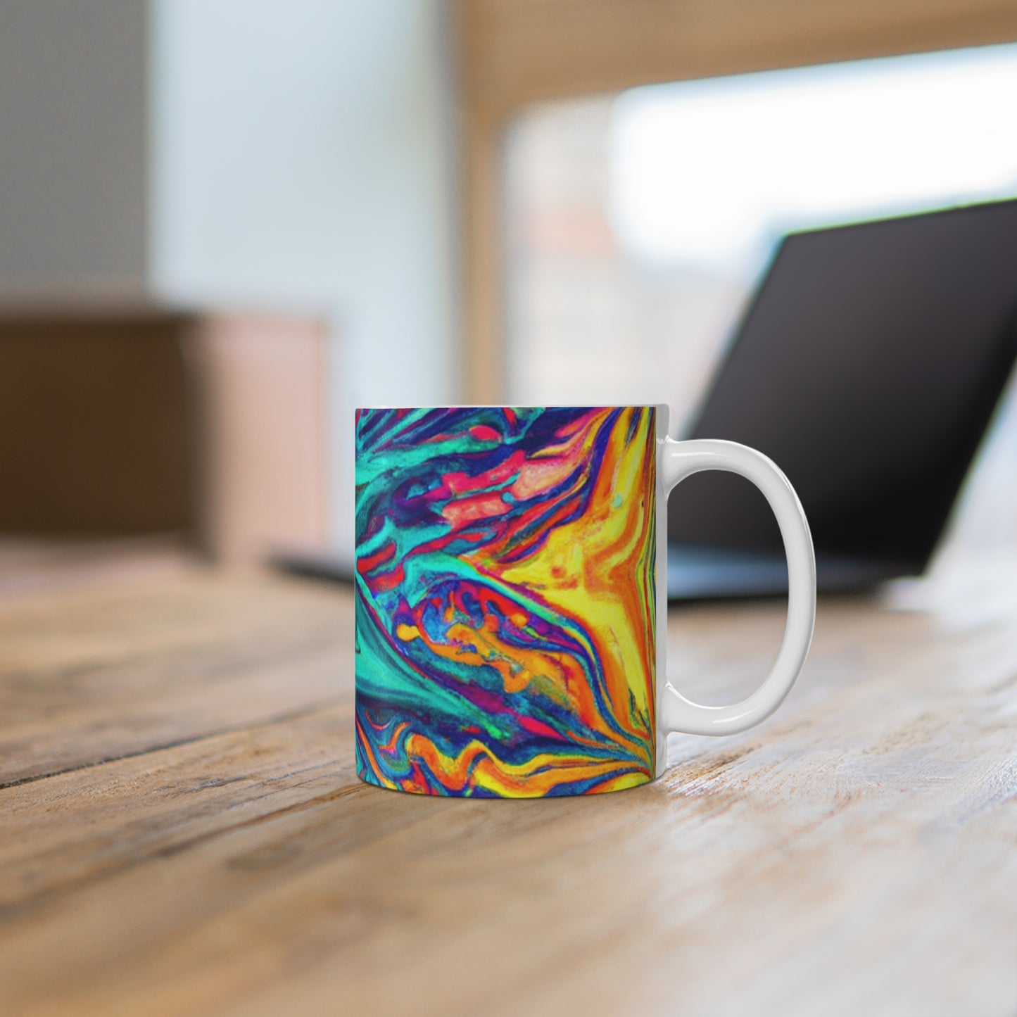 Brewster's Best - Psychedelic Coffee Cup Mug 11 Ounce