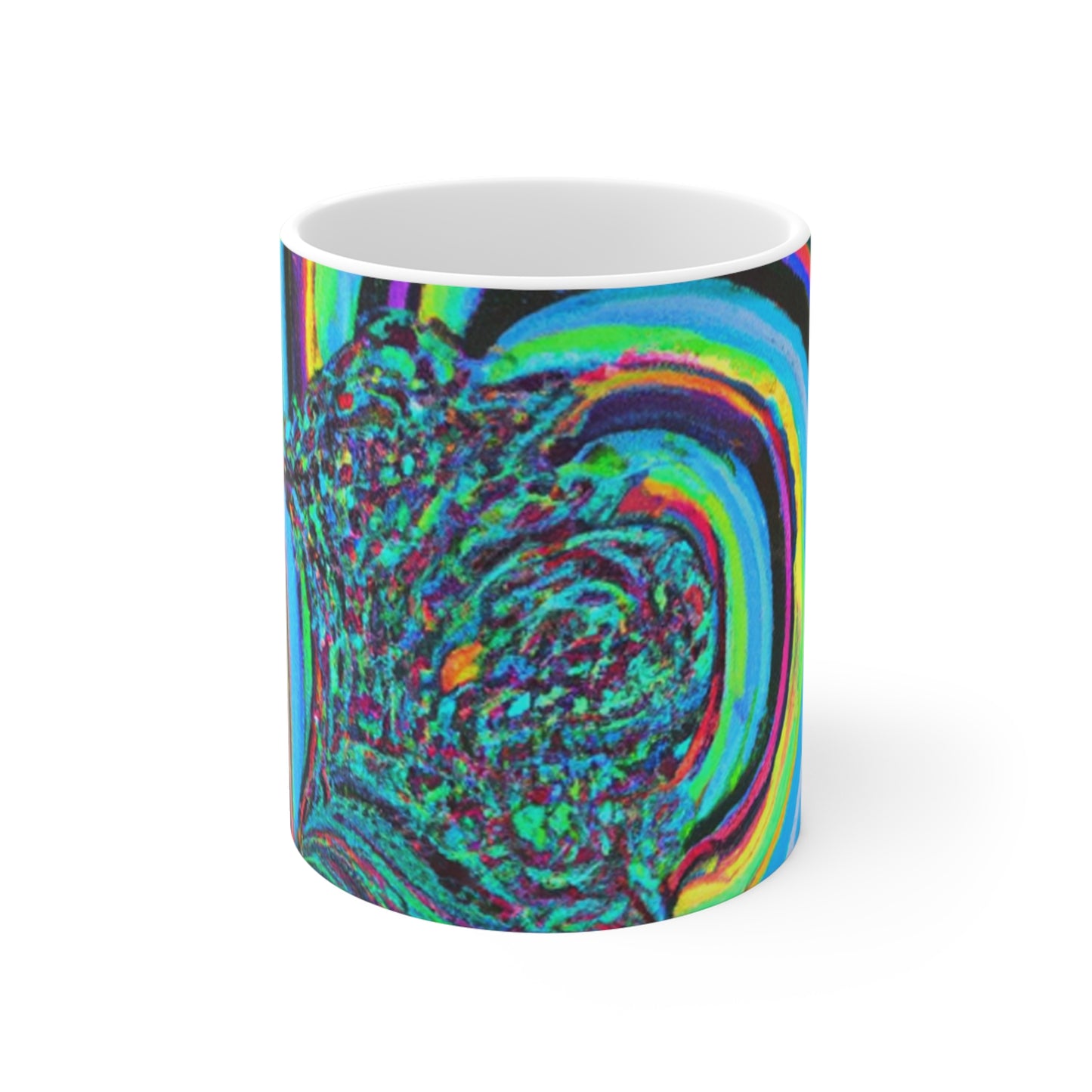 Mildred's Fancy Roast. - Psychedelic Coffee Cup Mug 11 Ounce