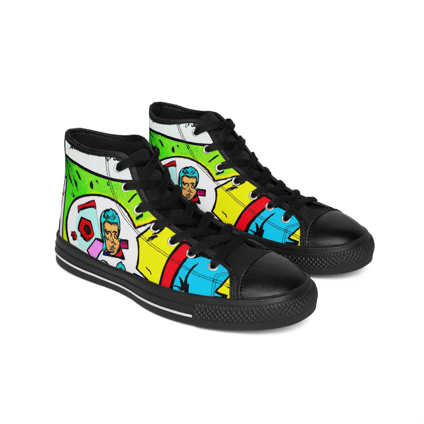 .

Giles de la Fashon - Comic Book Hi Tops