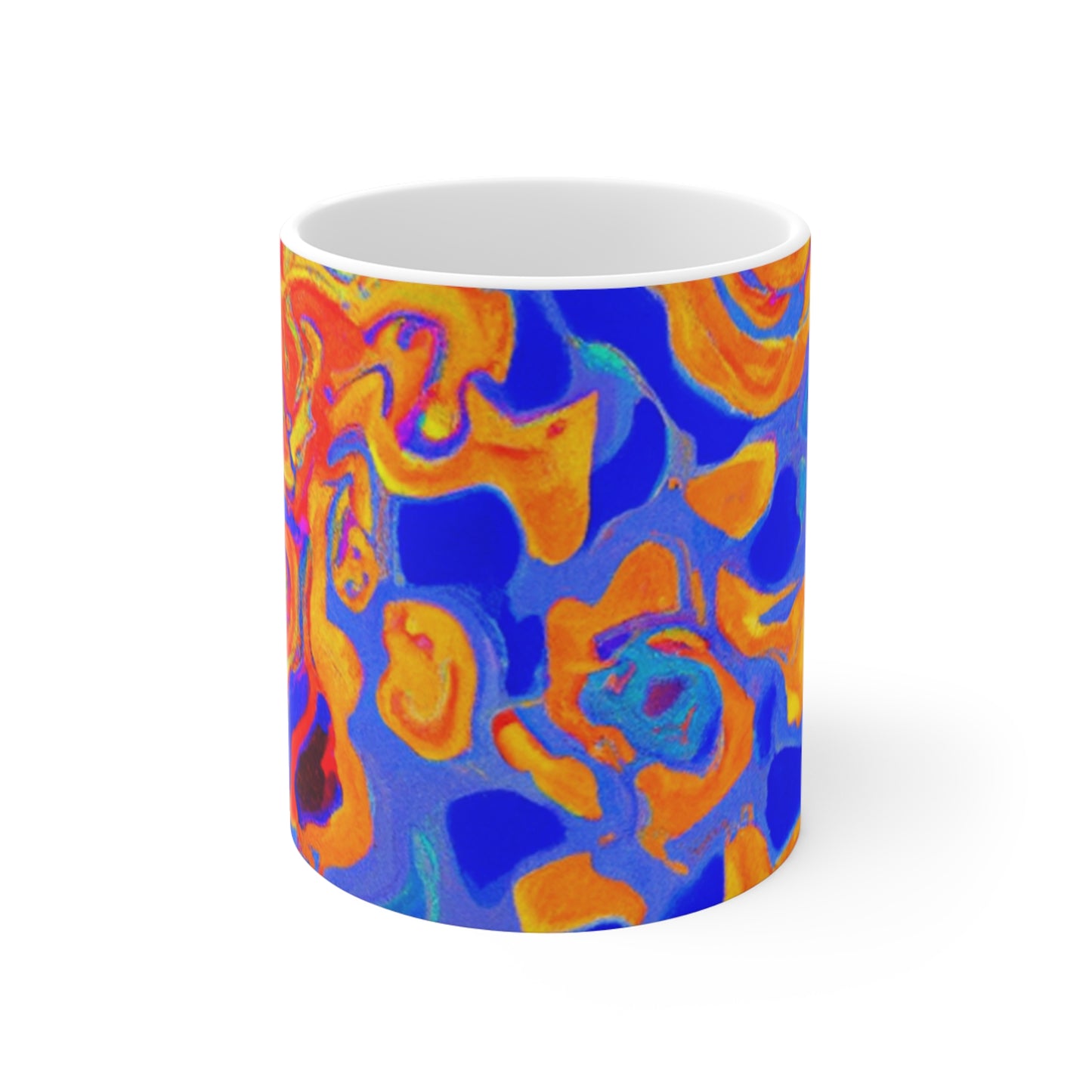 Old Brown Java - Psychedelic Coffee Cup Mug 11 Ounce