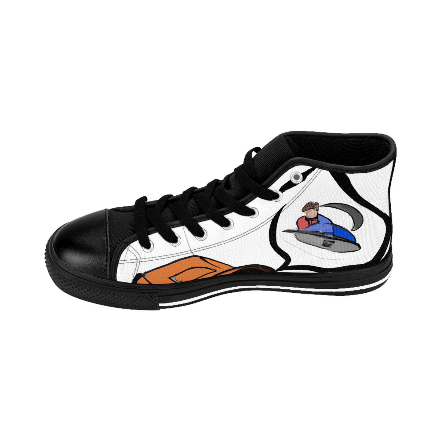 Sir Wilmiod FootFashions - Comic Book Hi Tops