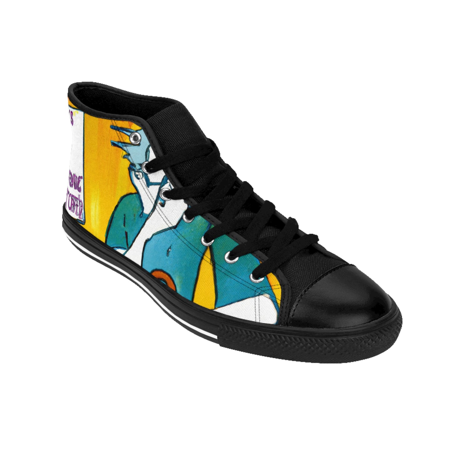 Gisleo da Firenze - Comic Book Hi Tops