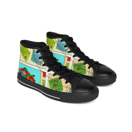 .

Gertrude de la Fuente - Comic Book Hi Tops