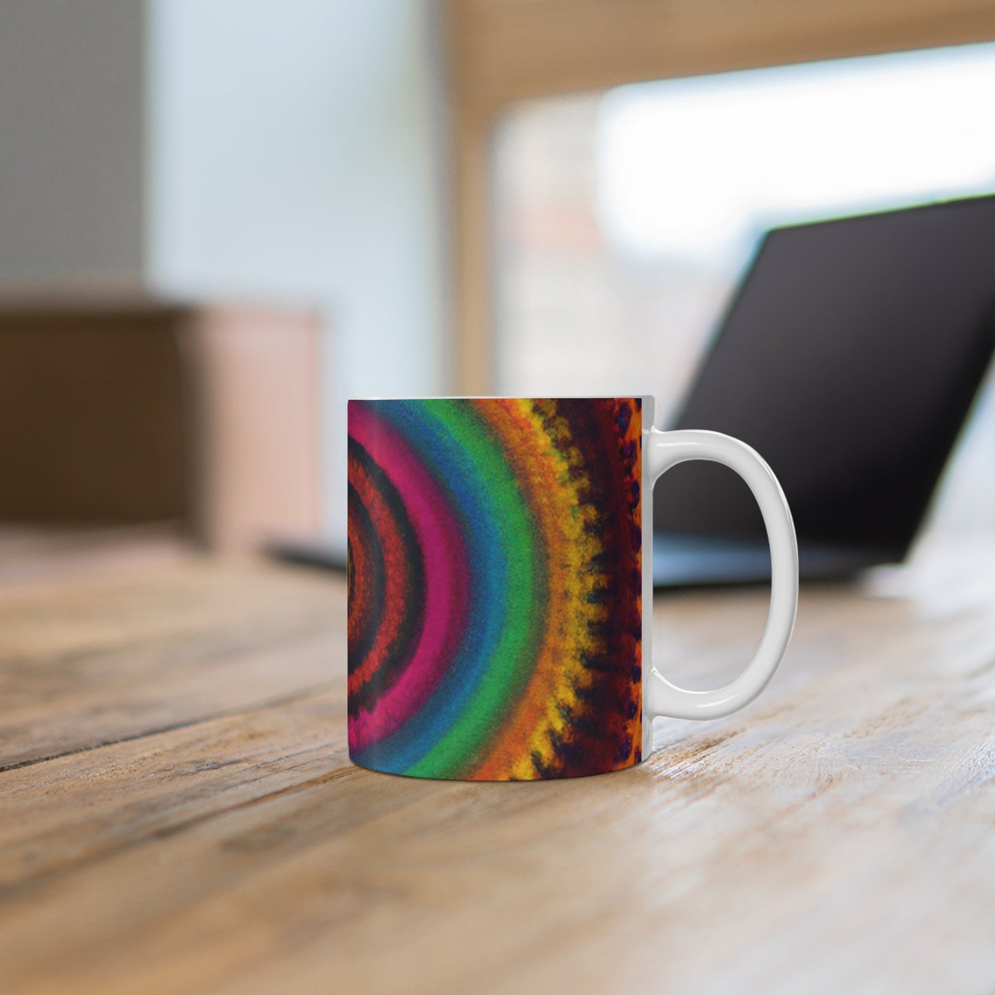 Barb's 1950's Blend - Psychedelic Coffee Cup Mug 11 Ounce