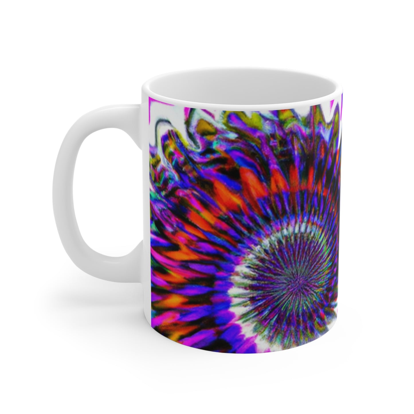 Perry's Roast-O-Matic - Psychedelic Coffee Cup Mug 11 Ounce