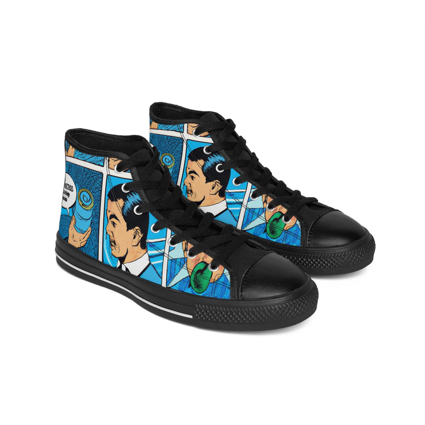 .

Anagmunda the Shoe Creator - Comic Book Hi Tops