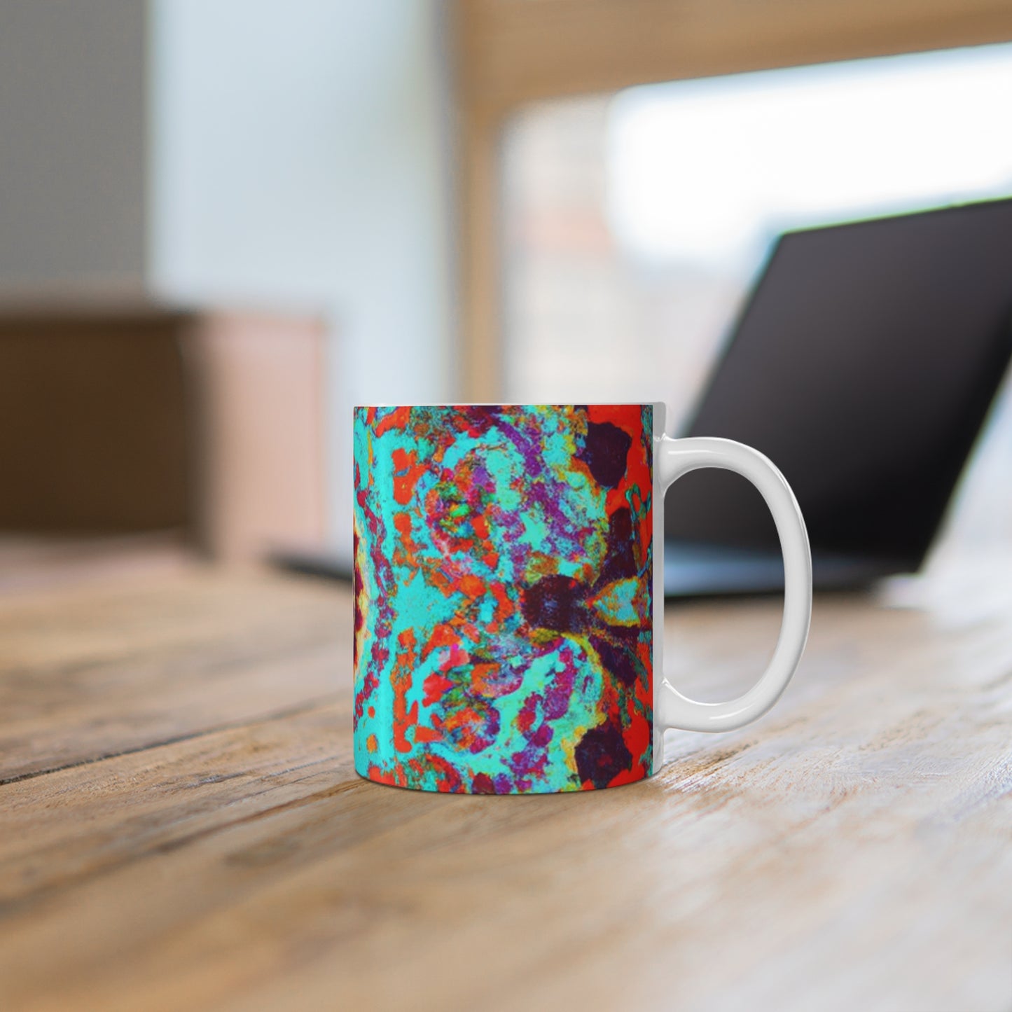 Buster's Brew Concoctions - Psychedelic Coffee Cup Mug 11 Ounce