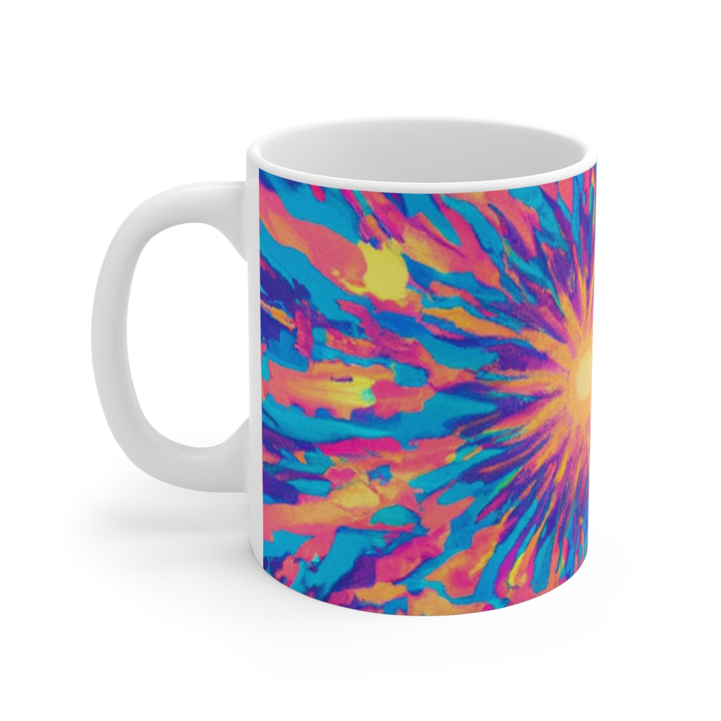 Java Jill's - Psychedelic Coffee Cup Mug 11 Ounce