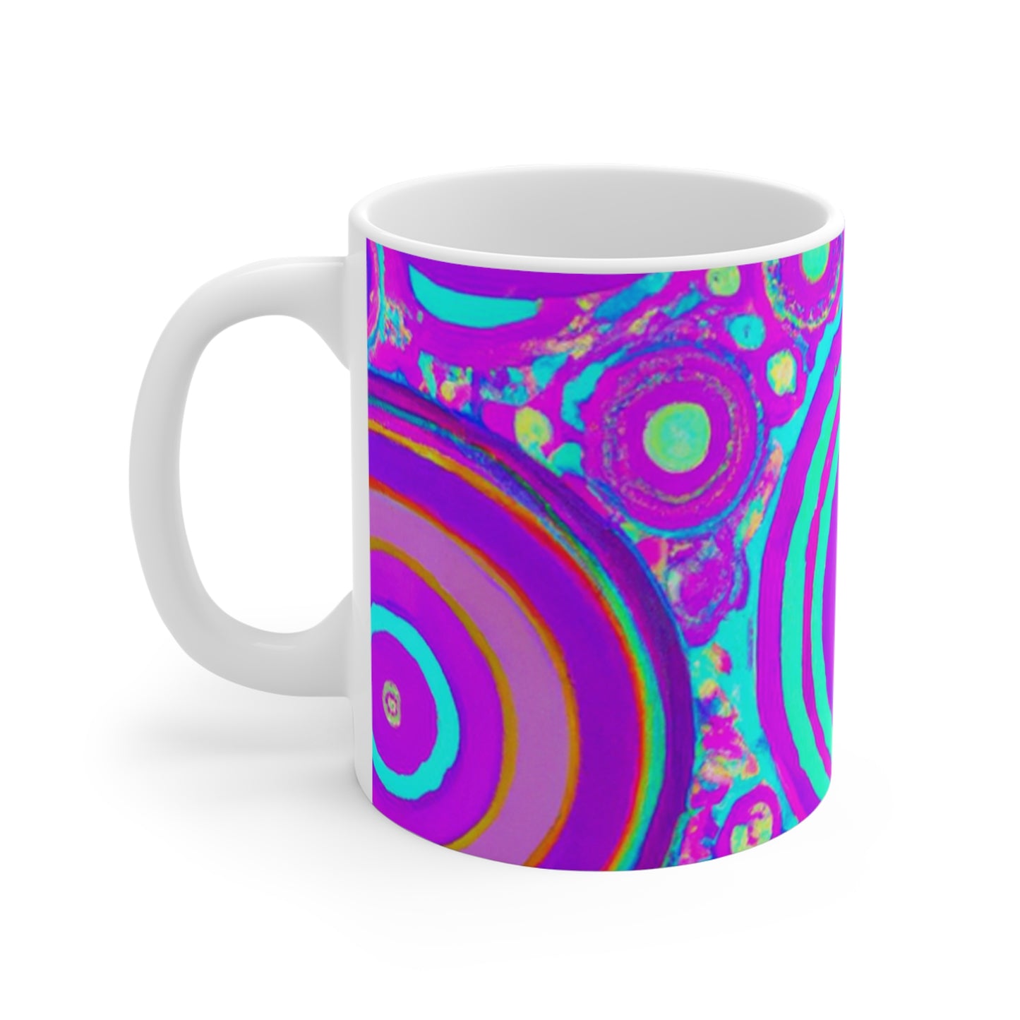 Caroline's Coffee Co. - Psychedelic Coffee Cup Mug 11 Ounce