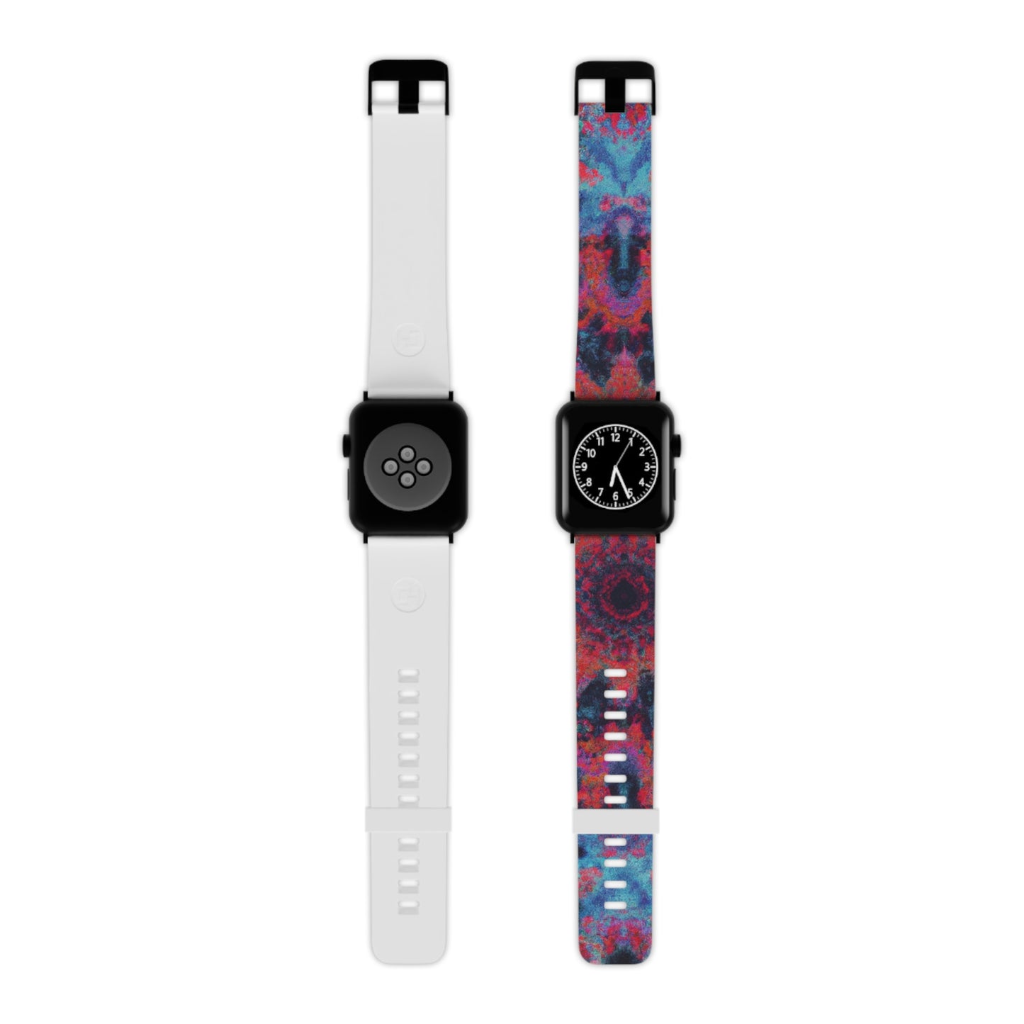 Martinique de LaCour - Trippy Hippy Boho Psychedelic Apple Wrist Watch Band