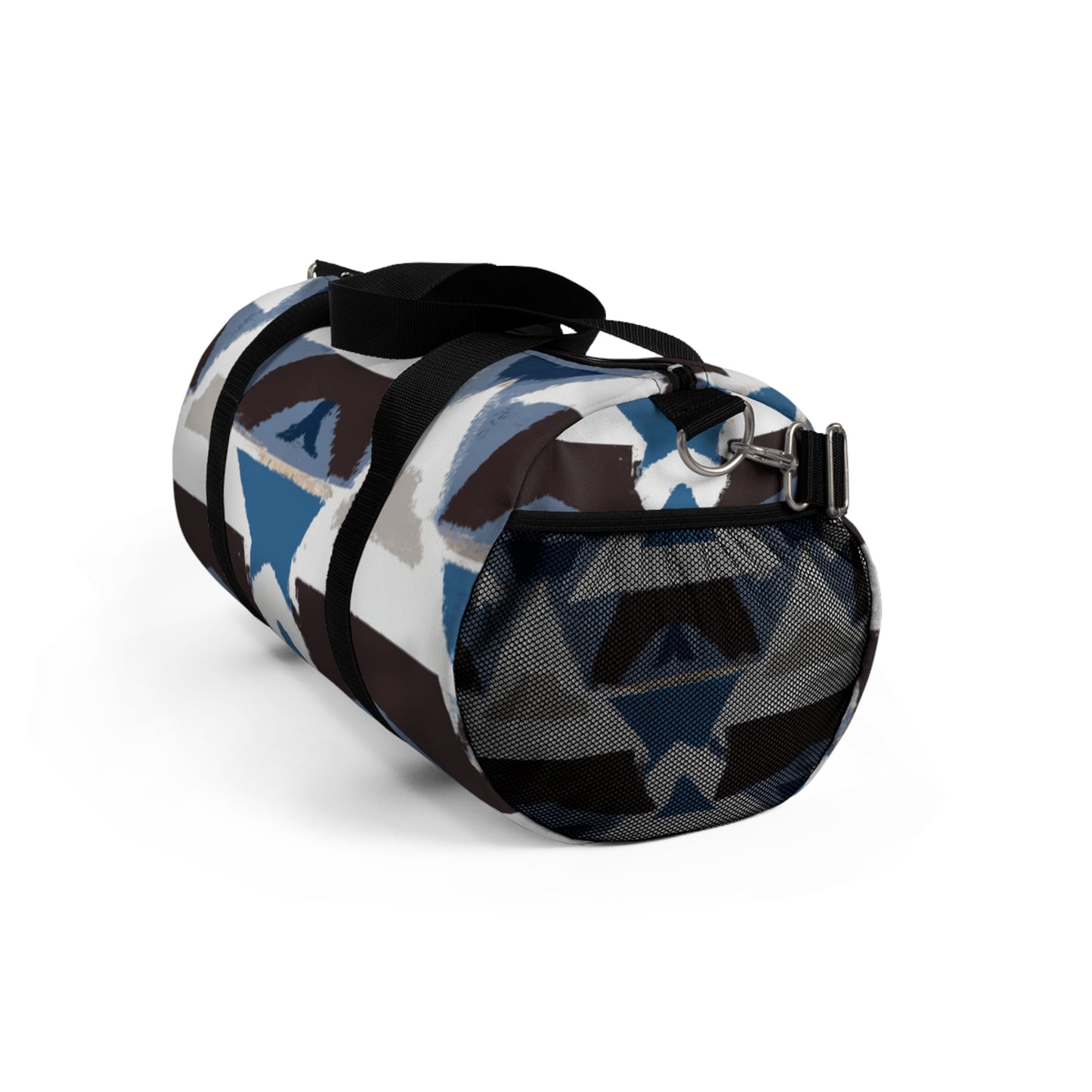 Maximillian Pascal - Geometric Pattern Duffel Travel Gym Luggage Bag