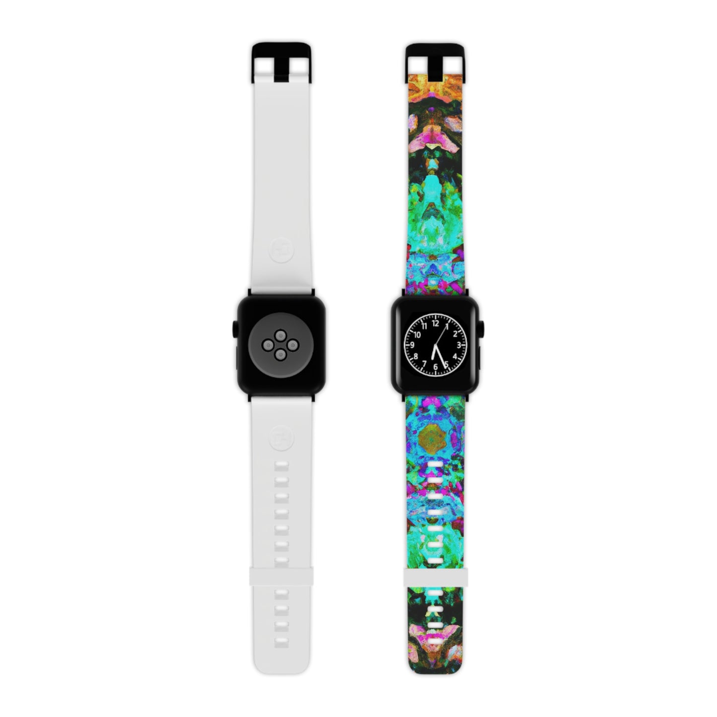 Nelson Glenfilded - Trippy Hippy Boho Psychedelic Apple Wrist Watch Band