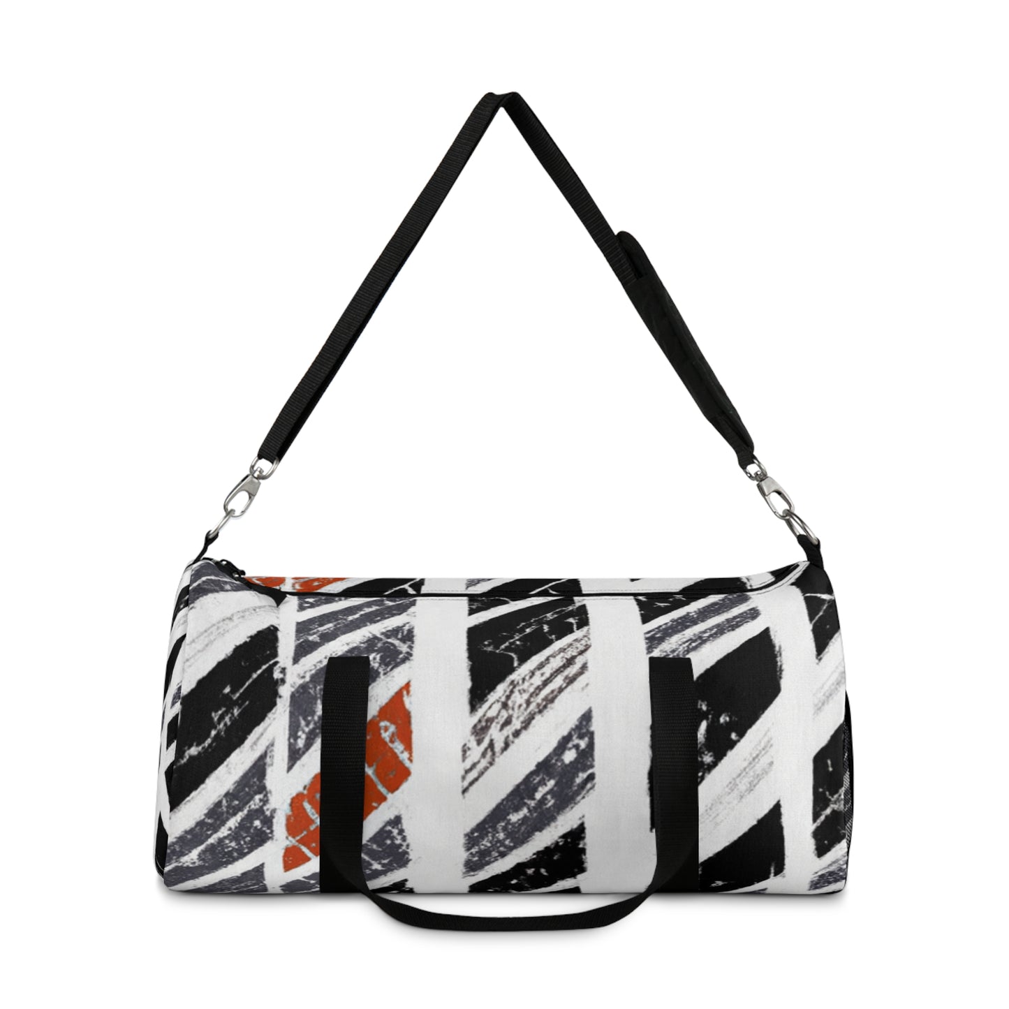 Clara Bertrand-Fourier - Geometric Pattern Duffel Travel Gym Luggage Bag