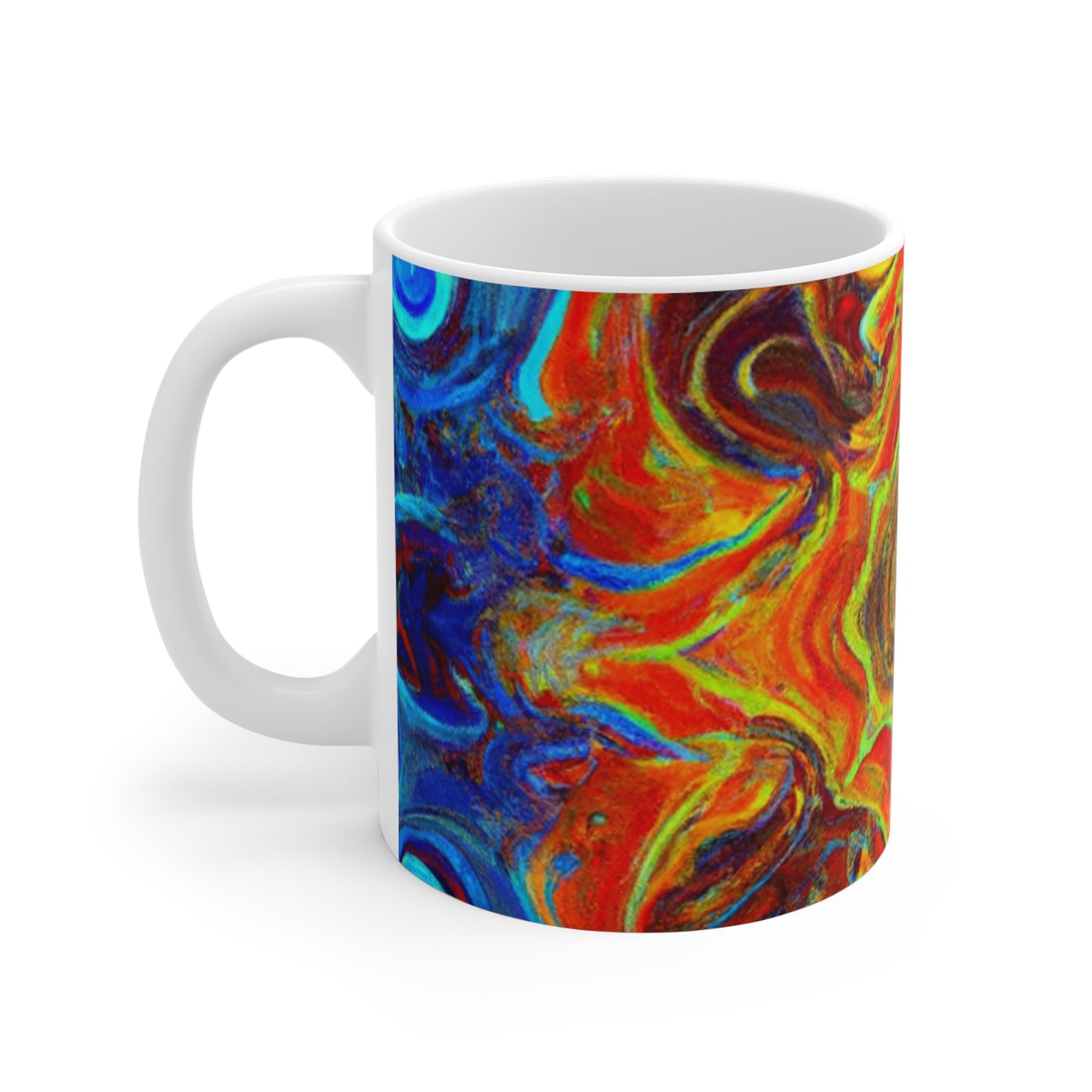 Doveline Coffee Company - Psychedelic Coffee Cup Mug 11 Ounce