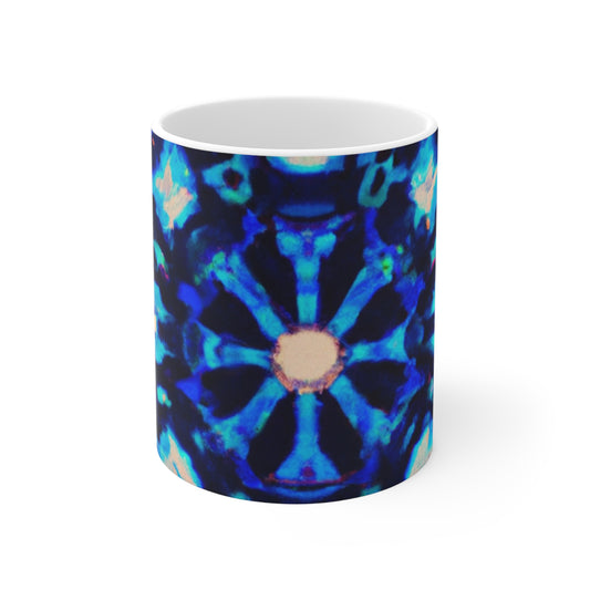 Joey's Java - Psychedelic Coffee Cup Mug 11 Ounce