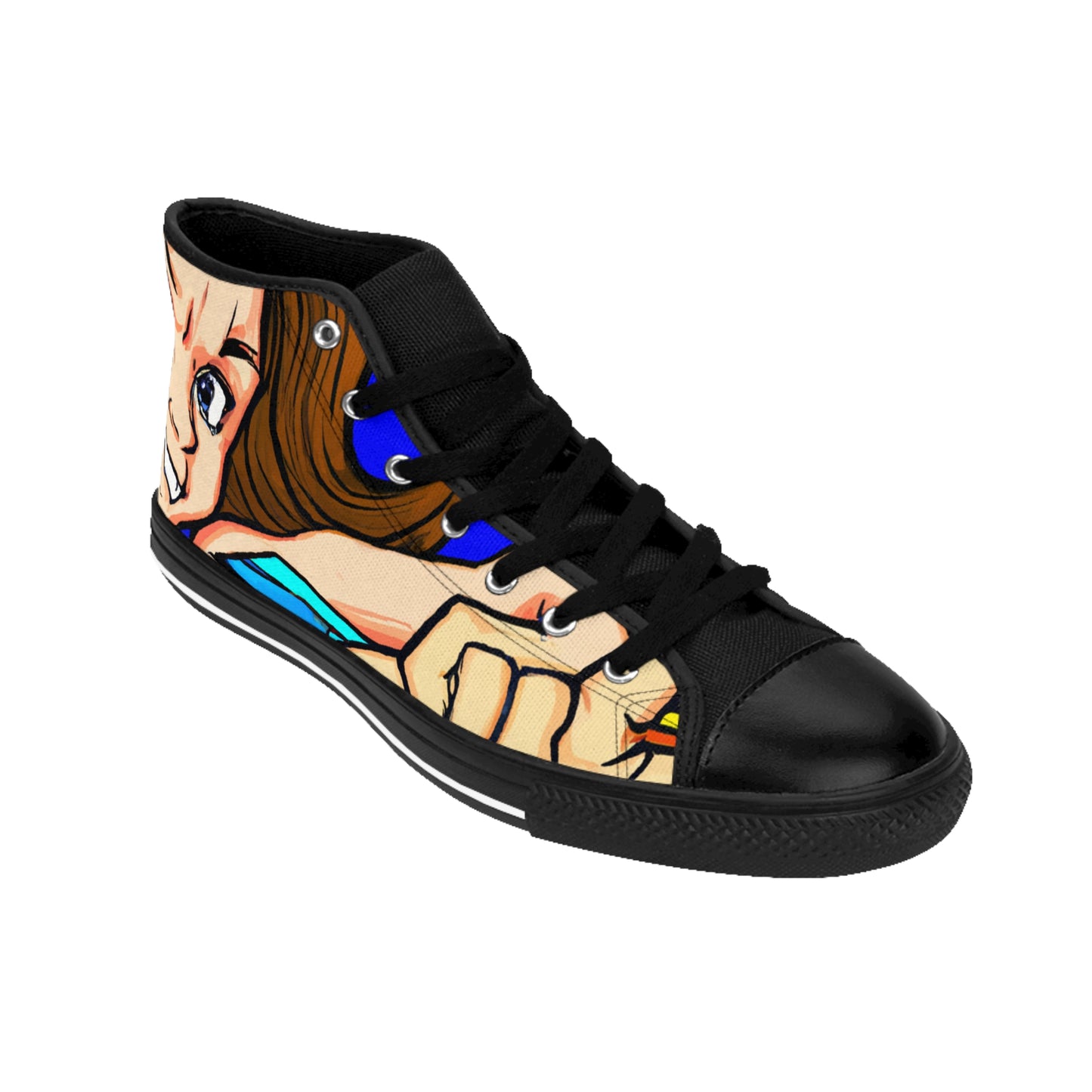 .

Anshul the Shoemaker - Comic Book Hi Tops