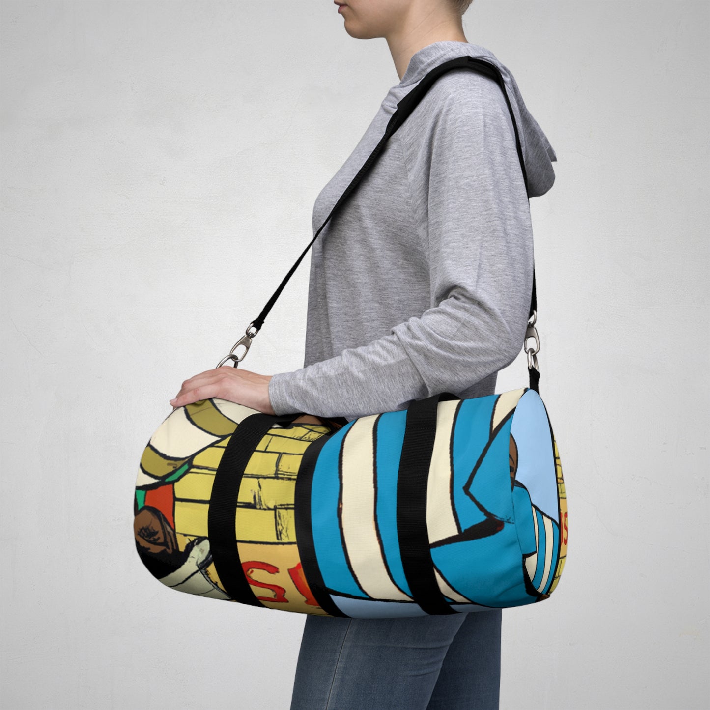 Eugenia Bonvoisin - Comic Book Duffel Bag