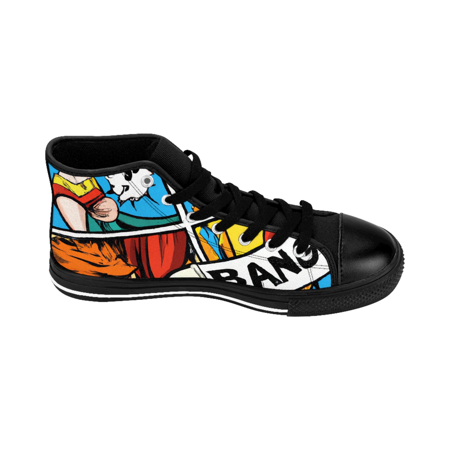 Hroald the Shoemaker - Comic Book Hi Tops