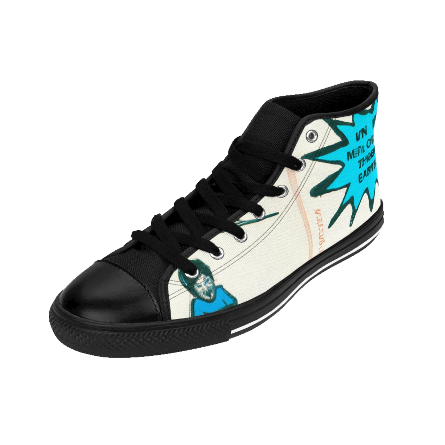 Duncan Belfry - Comic Book Hi Tops