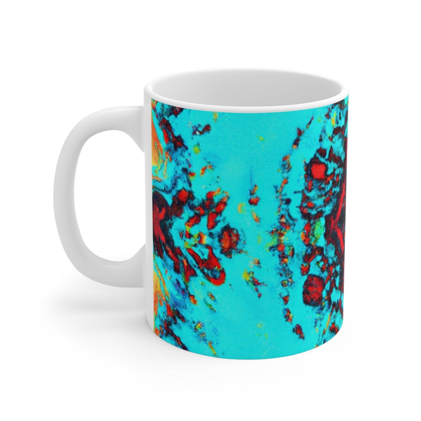 Jasper's Coffee Roasters - Psychedelic Coffee Cup Mug 11 Ounce