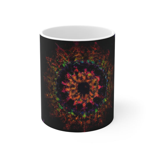 Brewtina's - Psychedelic Coffee Cup Mug 11 Ounce